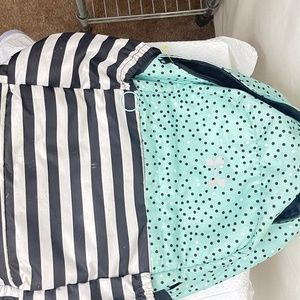 Cute Under Armour backpack! Mint green, stripes polka dots